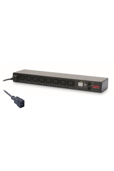 Apc PDU RACK, COMUTATĂ, 1U, 16A, 208/230V, (8)C13