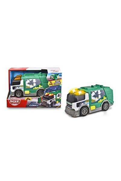 NW NessiWorld 203302029 Dickie, Recycling Truck 15 cm