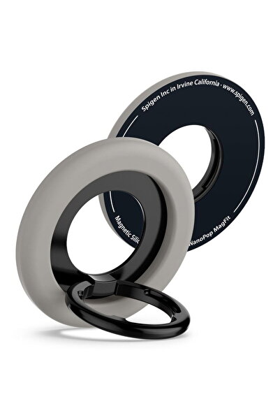 Spigen Ring Phone Holder - Nano Pop MagSafe - Truffle Grey