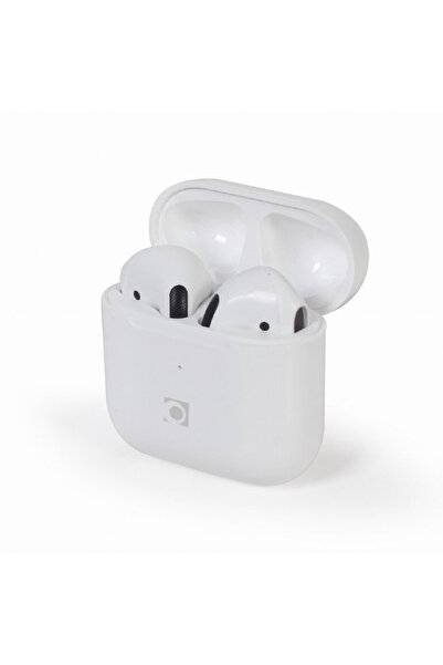 Gembird TWS-MLA-GW, In-Ear, BT 5.0, LED, Alb