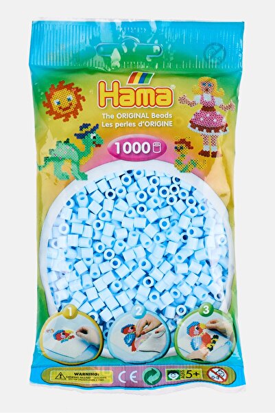 Hama خرز ميدي في كيس، أزرق فاتح