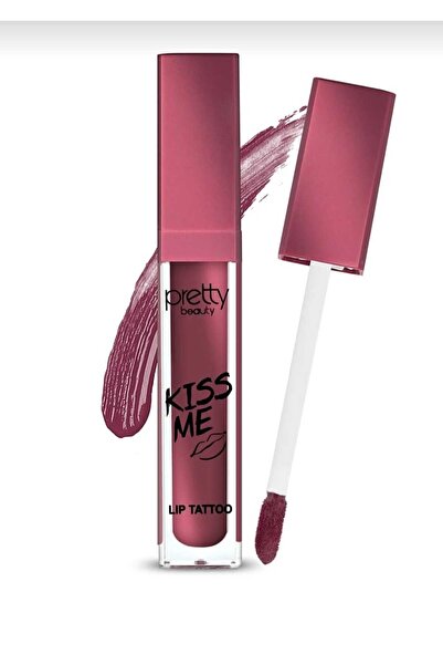 Kozmetik Pretty Kiss Mee Lip Tattoo Kalıcı Mat Likit Ruj -No:5