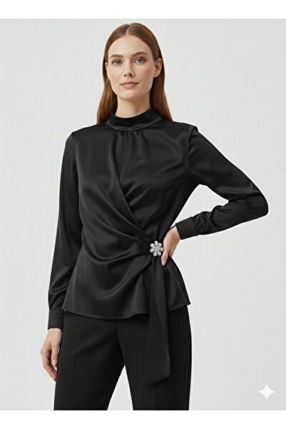 Kayra Shirt with Front Buckle 10025