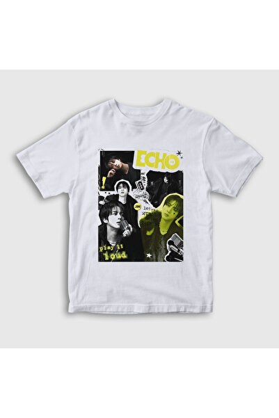 Presmono تي شيرت أبيض للأطفال من الجنسين من نوع لود إيكو كيم سيوك جين بي تي إ...