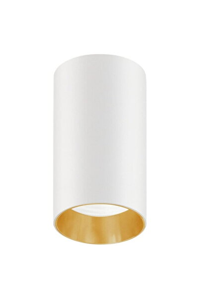 Maclean Spot, Aluminum, GU10, 55 x 97 mm, White/Gold