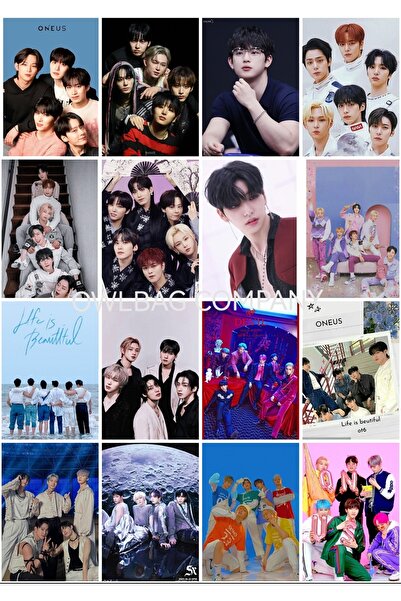 OWLBAG COMPANY OWL BAG Set de 16 fotocărți cu design cu model Oneus group