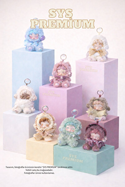 SYS PREMİUM - Skullpanda l'impressionnismeblind box sevgiliye hediye peluş oy...