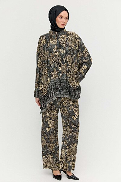 Setrms Çiçek Desenli İkili Takım