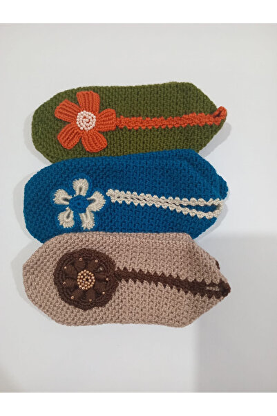 alkancollectıon Patik Çeyizlik Hediyelik El Örgüsü 3 Çift