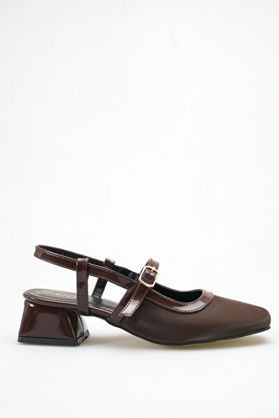 ich1one Modena Women's Fergison Heeled Ballerina Shoes – 5 cm Heel, Casual an...