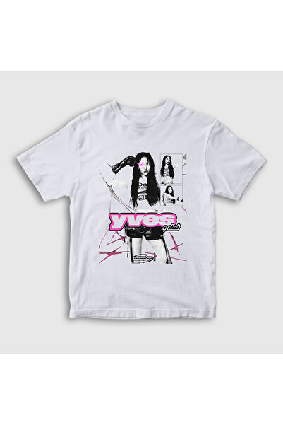 Presmono Tricou alb unisex pentru copii I Did K-Pop Yves Loona 597529tt
