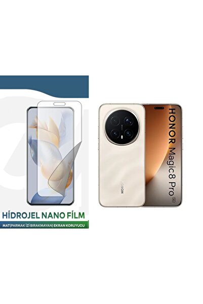Ecr Mobile Honor Magic 8 Pro ile Uyumlu Mat Hidrojel Nano Film Ekran Koruyucu...