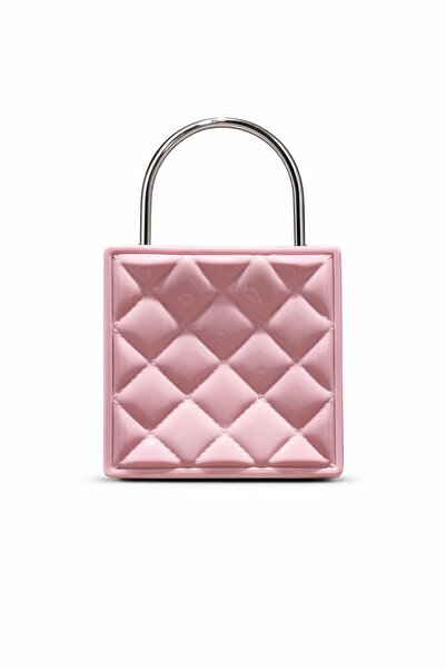 Karşıyaka Bijuteri Özel Tasarım Zincir Askılı Kapitone Mini Kadın Çantası