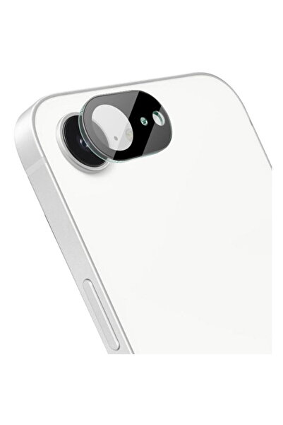 Techsuit Sticlă cameră pentru iPhone 16e - Sticlă cameră completă - Negru