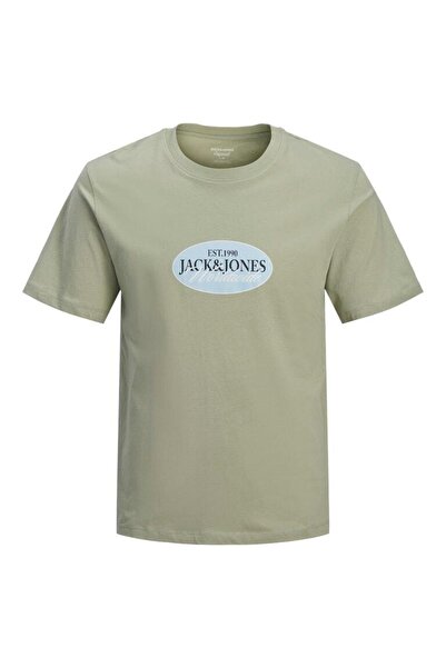 Jack & Jones Tricou bărbătesc JACK JONES cu imprimeu text 12297891