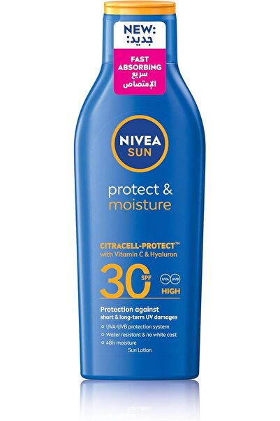 NIVEA SUN PROTECT & MOIST SPF30 LOTION 200ML