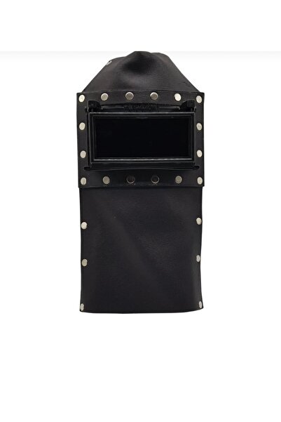 TYD Kaynakçı baş maskesi - Deri Kapaklı camlı