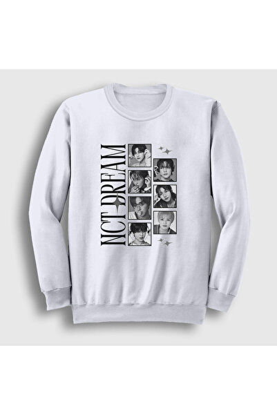 Presmono Unisex White Frames Poster K-Pop Nct Dream Sweatshirt 597157Tt