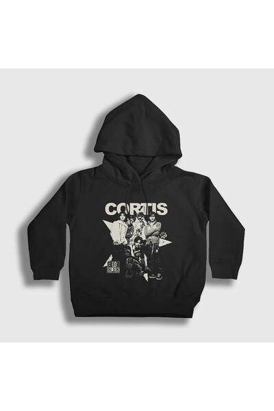 Presmono Unisex Παιδικό Φούτερ με Μαύρο Κορδόνι K-Pop Cortis με Κουκούλα 5962...