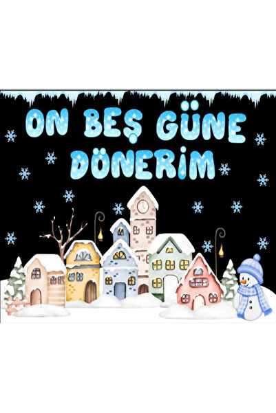 PROMISEBACKDROP2 150x200CM Yarıyıl Tatili, Kısa Bir Mola, Okul Etkinlik Kumaş...