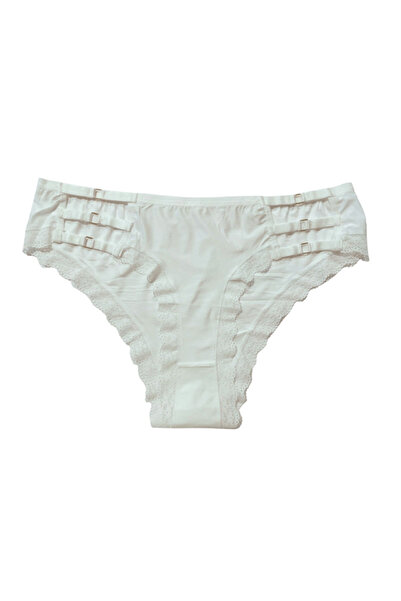 LİNOTTİ Lace Trim Slip Panties (L-Xl)