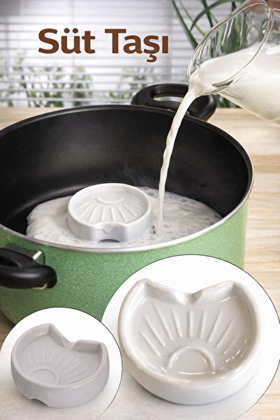 Mode Cool Porselen Süt Taşı – Süt Taşırmaz Kaynatma Taşı (Milk Saver), Taşma ...
