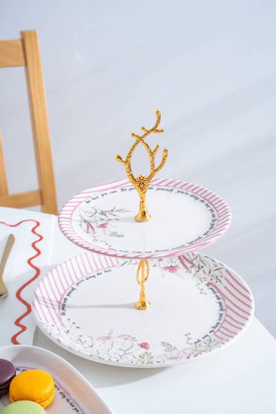 ACAR Laila Layered Cookie Holder - 27*26*19 Cm.