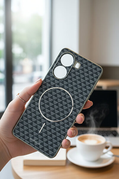 batuteknoloji Poco X7 Pro Magnetic Özellikli MagSafe Görünümlü Prizma Karbon ...