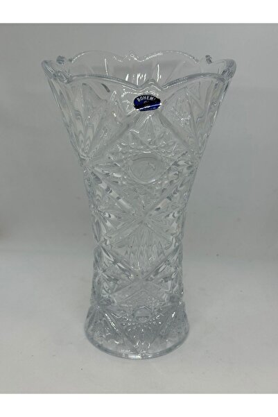 Armonia Floral crystal vase Bohemia Miranda H25