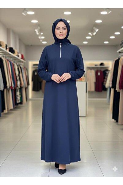 Modahatebu Fermuarlı detaylı elbise