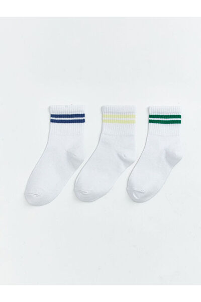 LC Waikiki منتجات فريزن ستور الفريدة من نوعها | جوارب مخططة للأولاد 3 قطع