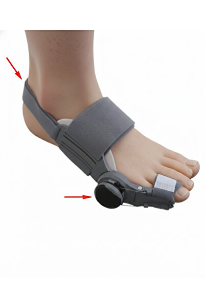 TeknoEser Adjustable Mechanism Hallux Valgus Night Splint - Foot Thumb Bone Corrector with Roller System