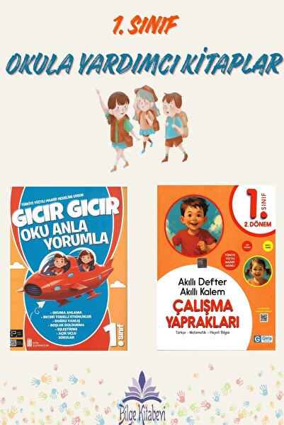 Ata Yayıncılık 1. Sınıf Maarif Modeli Gıcır Gıcır Oku Anla Yorumla + Akıllı D...