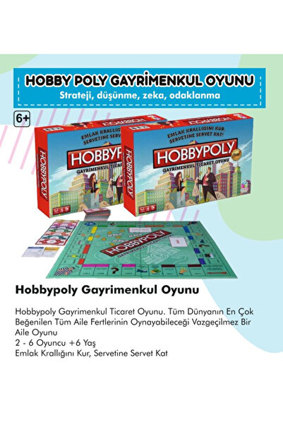 Hobby Poly Gayrimenkul Emlak Ticaretiii Oyunu (rI)