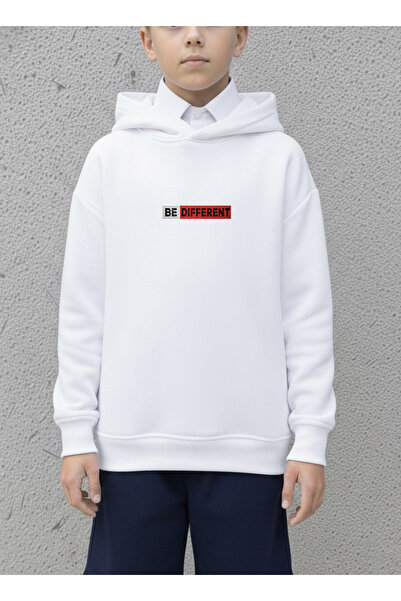 LORVEX Children's Sweatshirt Oversize 100% Cotton – Different Be Printed