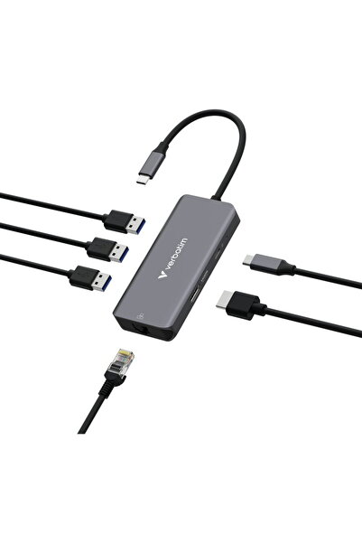 Verbatim 32157, USB-C, 100 W, Gray