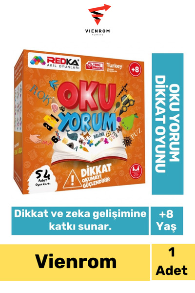 Vienrom #EğiticiOyuncak Zeka Geliştirici Oyun Eğitici Öğretici Okuma Yazma Di...