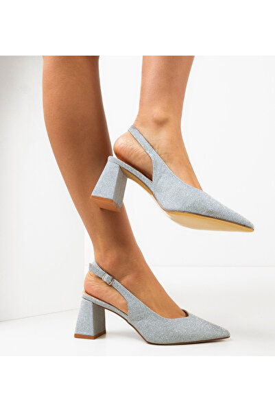 BENOTTİ Pantofi damă Terminak argintii, mărime: 36