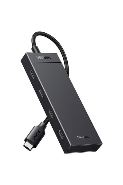 Ugreen 35584, 4 x USB-C, 0.5 m, Negru