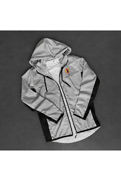 NOFLEN جاكيت سكوبا رجالي مطبوع باللونين الأسود والرمادي من اليابان عالي الجودة