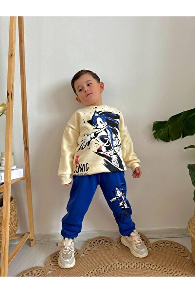 Asortik Kids Σετ φούτερ για αγόρια με 3 κλωστές, με μοτίβο και άνετη εφαρμογή...