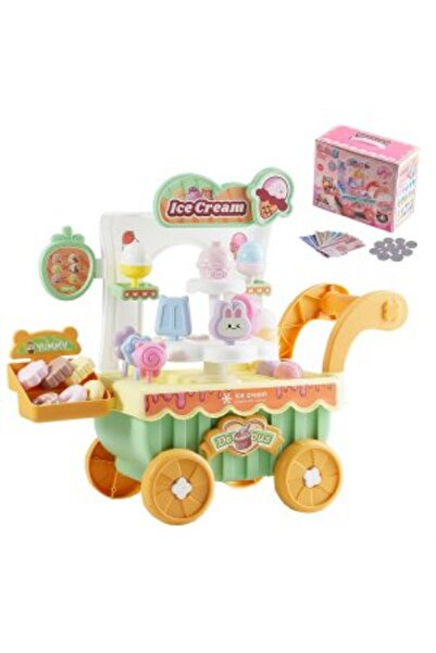 VEVOR Ice Cream Cart Toy Playset