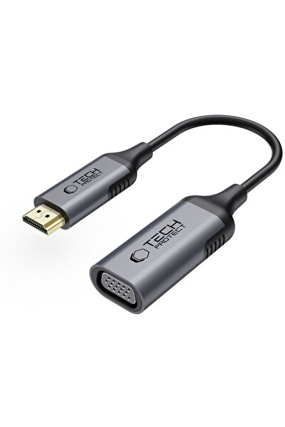 Tech-Protect ULTRABOOST ADAPTER HDMI TO VGA FULL HD 60HZ BLACK