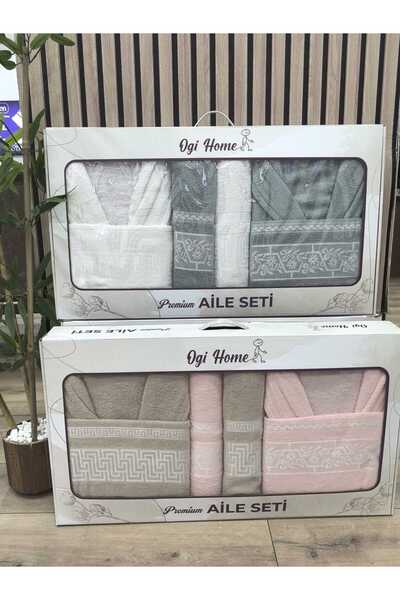 OGİ HOME 6 LI BORNOZ SETİ