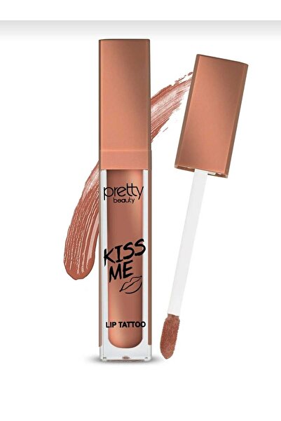 Kozmetik Pretty Kiss Mee Lip Tattoo Kalıcı Mat Likit Ruj -No:4