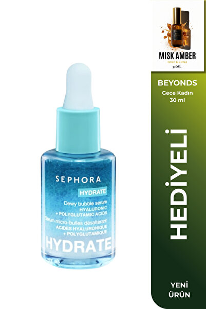 SEPHORA Hyaluronik & Poliglutamik Asit Dewy Nemlendirici Çift Fazlı Serum + B...