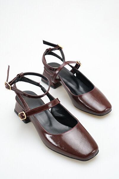 ich1one Mary Jane Women's Yanki Heeled Ballerina Shoes – 5 cm Heel, Casual an...