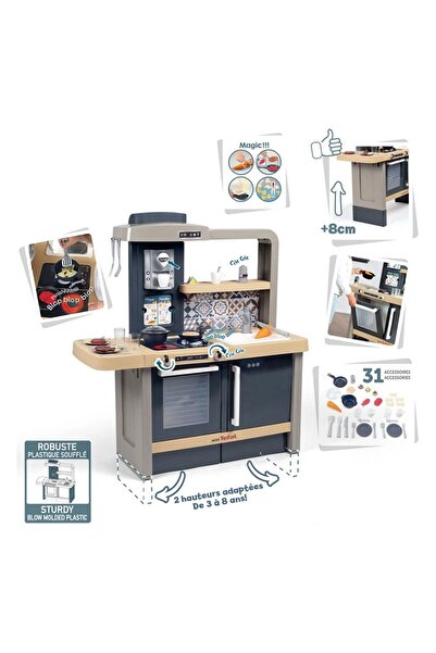 Kids 760031208 Smoby Tefal Evolutive Kitchen