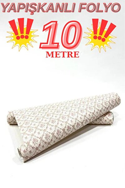 Renkli Duvarlar 45cm x 10 metara 1 rola folije lepljiva vez motiva Sa deznom ...