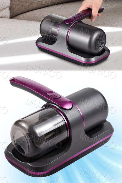 Munico Sleepvac Vacuum Şarjlı Elcik Kablosuz Yatak Süpürgesi Güçlü Emiş Yıkan...